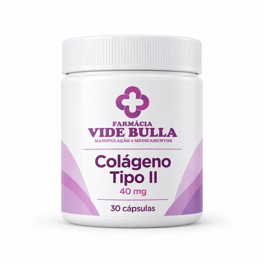 Imagem ilustrativa de Colágeno Tipo II 40 mg
