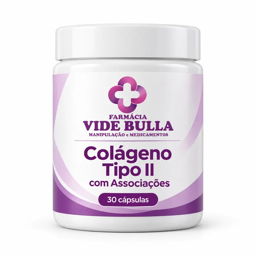 Imagem ilustrativa de Colágeno Tipo II 40 mg com Associações