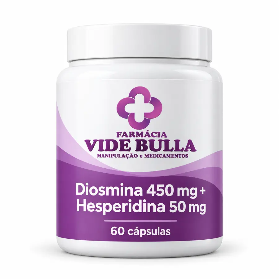 Imagem ilustrativa de Diosmina 450 mg + Hesperidina 50 mg