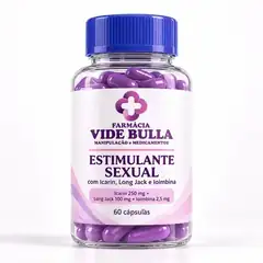 Imagem ilustrativa de Estimulante Sexual com Icarin, Long Jack e Ioimbina