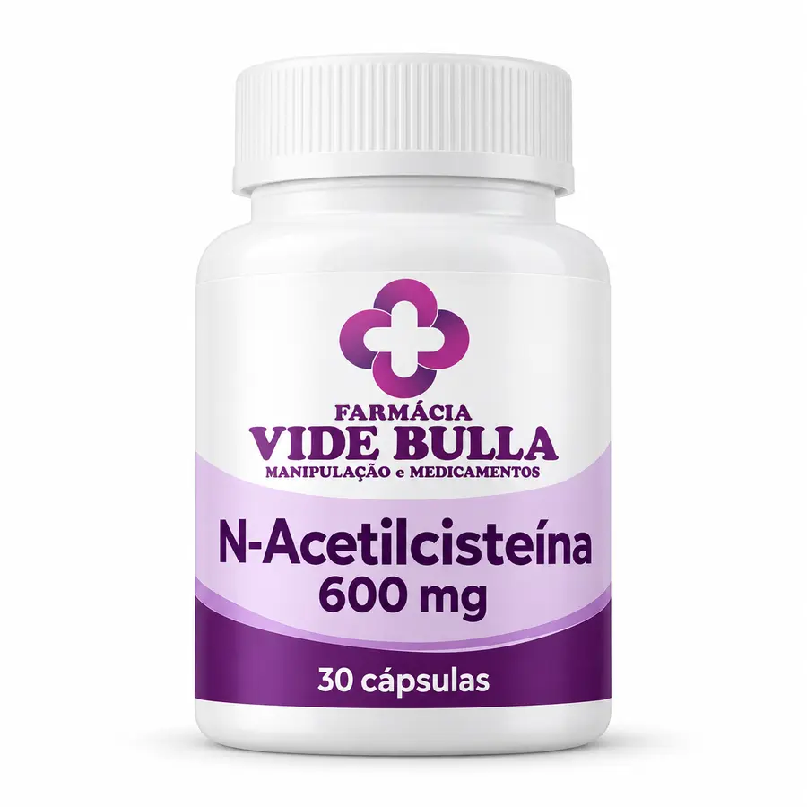 Imagem ilustrativa de N-Acetilcisteína 600 mg