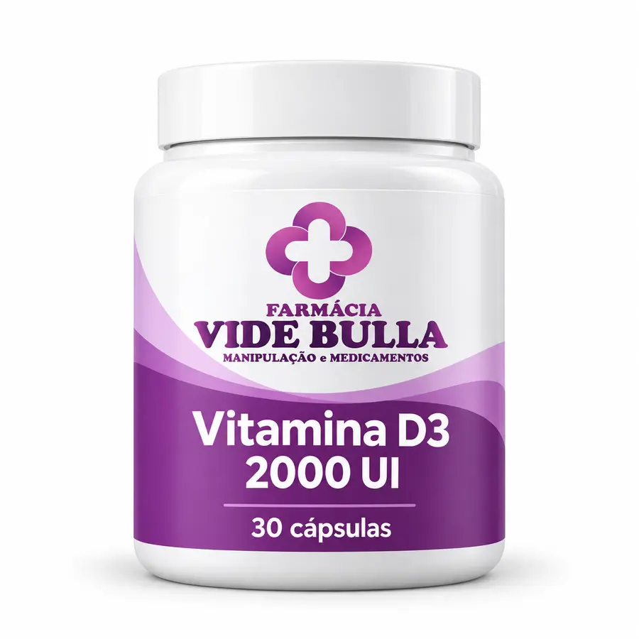 Imagem ilustrativa de Vitamina D3 2000UI