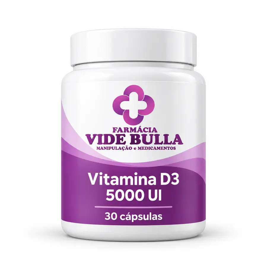 Imagem ilustrativa de Vitamina D3 5000 UI