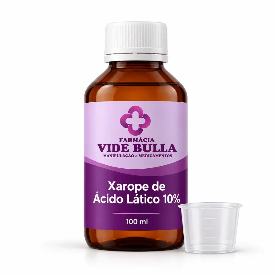 Imagem ilustrativa de Xarope de Ácido Lático 10%